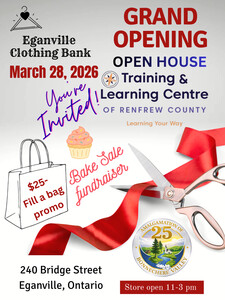 <b>Clothing Bank Grand Opening & Bake Sale</b>