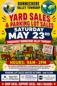 <b>Yard Sales and Parking Lot Sales</b>