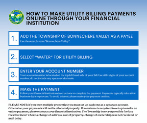 Online Banking for Utility Billing Payments