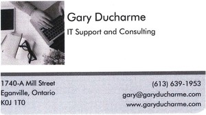 Gary Ducharme - IT Support and Consulting